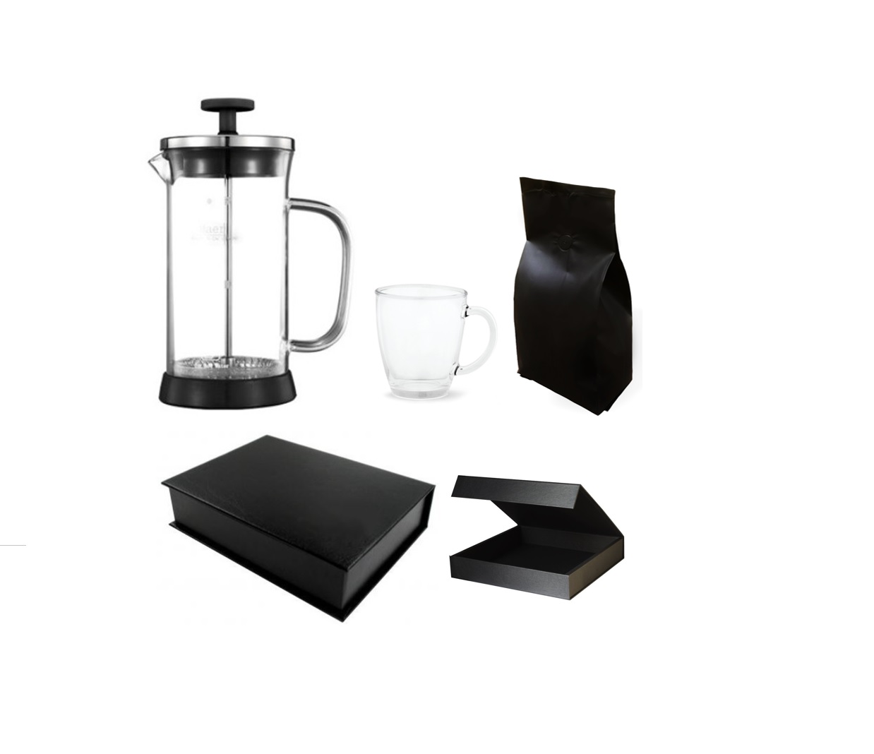 Kit Café Prensa Francesa LR Presentes Corporativos