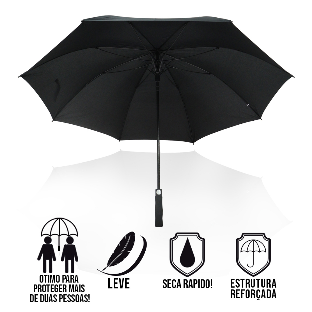 Guarda-Chuva Portaria Automático Reforçado – Exclusivo