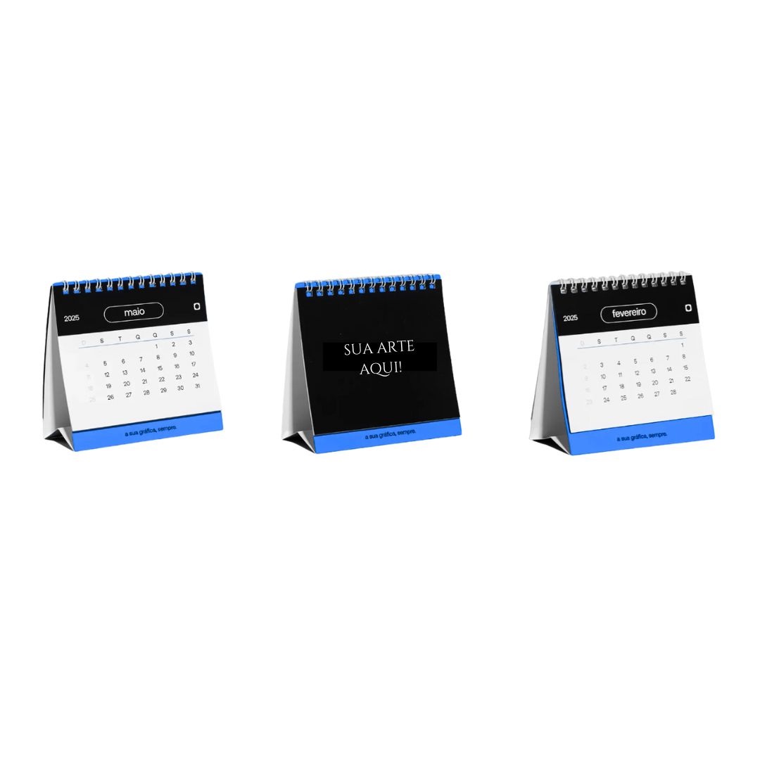 Imagem do produto Mini Calendário de Mesa 12 X 12 CM