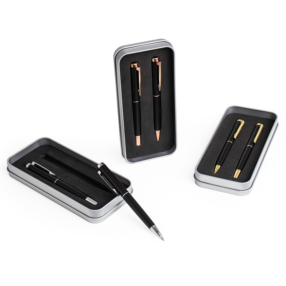 Conjunto Canetas Executivas Roller e Esferográfica