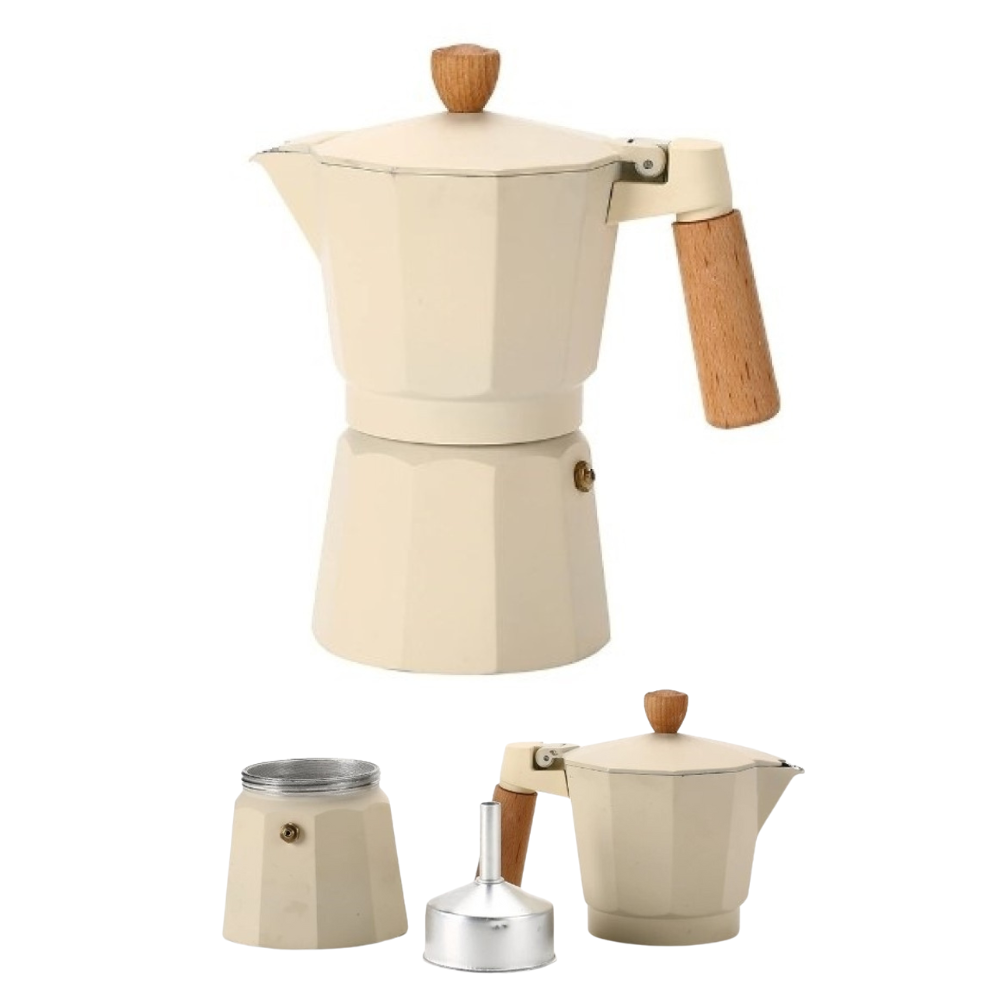 CAFETEIRA ITALIANA DE ALUMINIO 150ml Clean