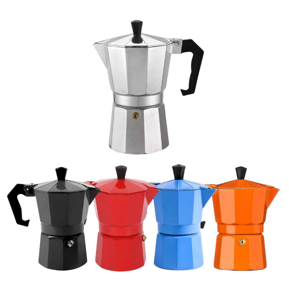 CAFETEIRA ITALIANA ALUMÍNIO 150ml