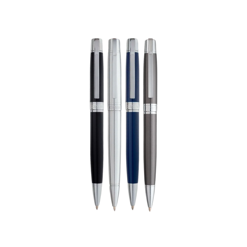 Caneta Crown Master Chrome Esferográfica – Original