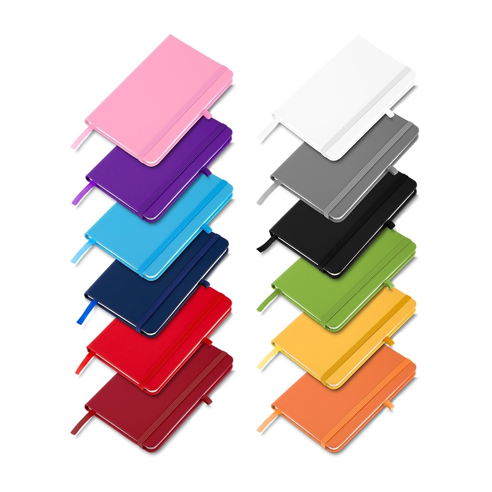 Caderno Emborrachado com Porta Caneta